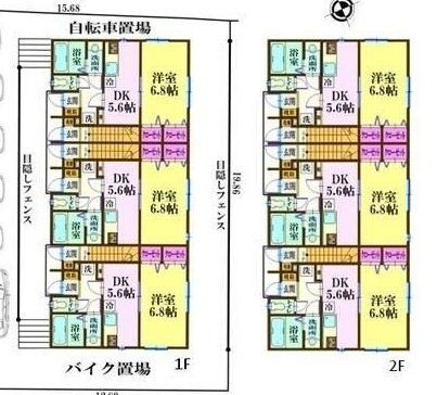 ナリトモ仁戸名Dの物件間取画像