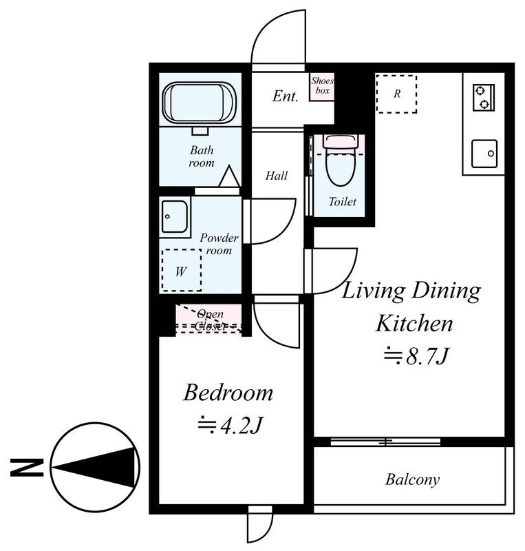 GRADUS八千代中央の物件間取画像