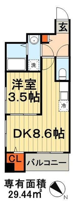 ilcentro(イルチェントロ)本千葉駅前の物件間取画像