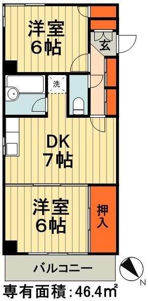 ビジュアルピア の物件間取画像