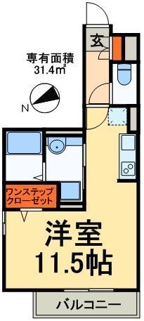 メルヴェーユ花水木 Iの物件間取画像