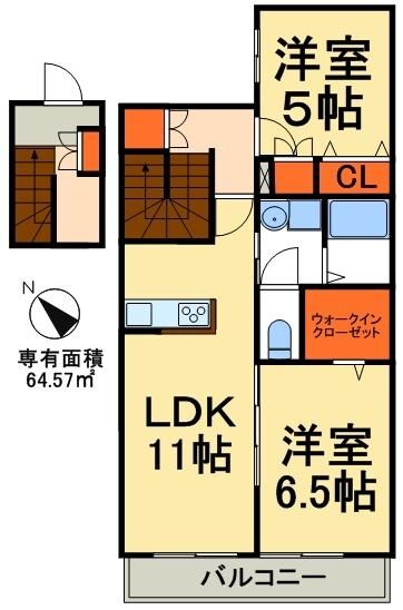 ストラーダの物件間取画像