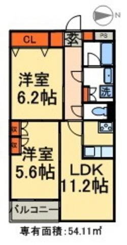 Maison Blancの物件間取画像