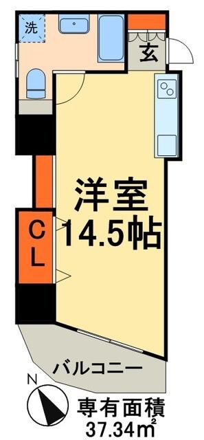 グランドルチェ5の物件間取画像