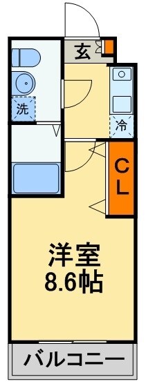 ププレ津田沼の物件間取画像