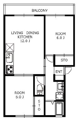 アネックス南柏の物件間取画像
