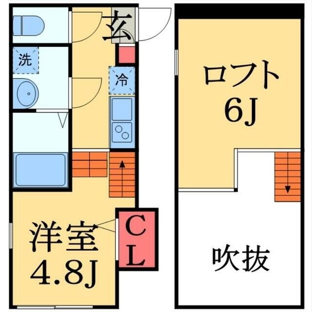 ドミールエリノの物件間取画像