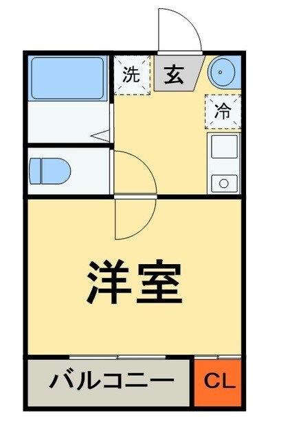 BlueTerrace松戸の物件間取画像