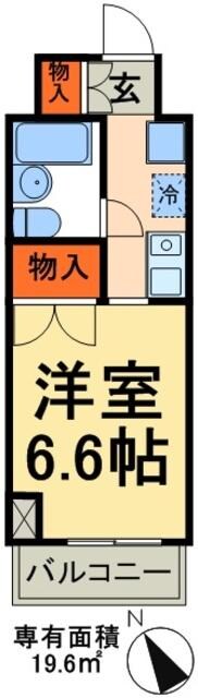 ポルタオーレアの物件間取画像