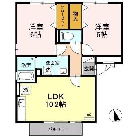 ハイライズ 壱番館の物件間取画像