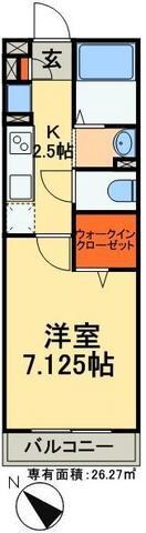 グランドソレイユBabaの物件間取画像