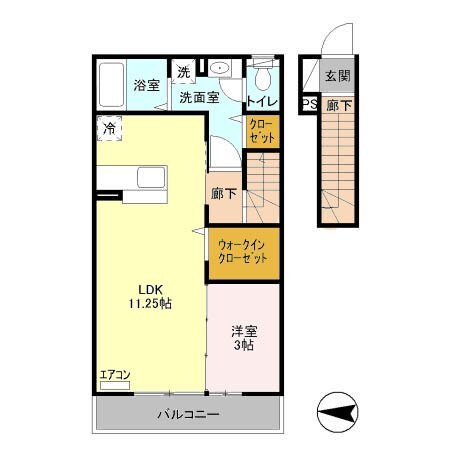 ルキアの物件間取画像