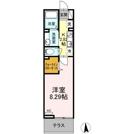 ボナール北綾瀬の物件間取画像