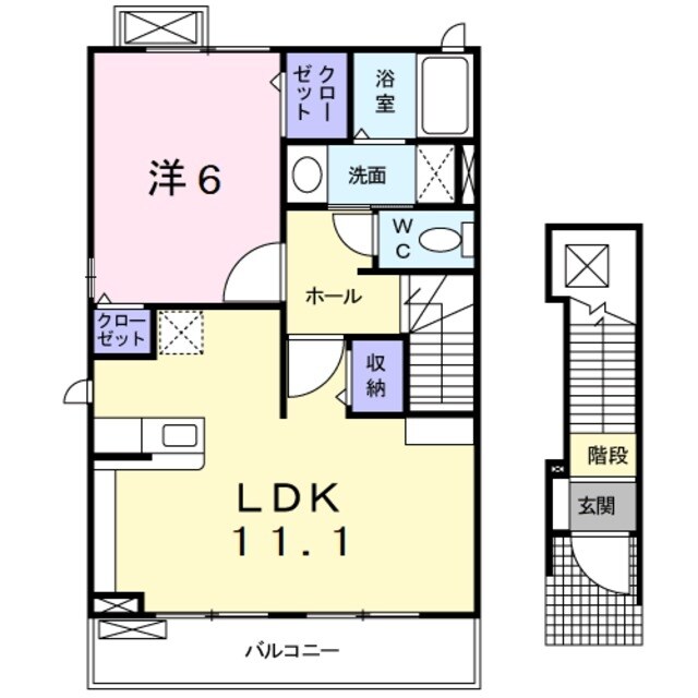 アルファの物件間取画像