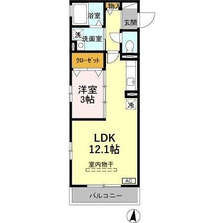 トゥールフルールの物件間取画像