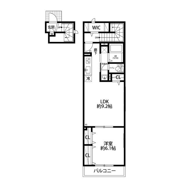 アムール橘の物件間取画像