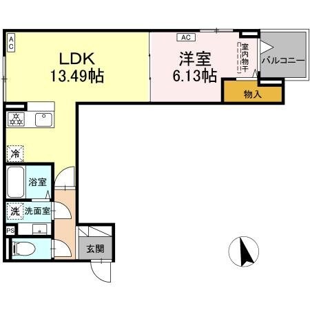 グラナーデ加賀の物件間取画像