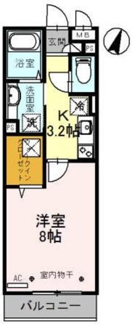 クランメールの物件間取画像
