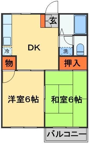 シルバーハウスの物件間取画像