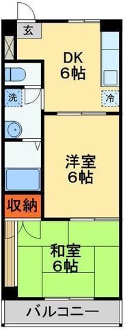 レジデンス船橋の物件間取画像