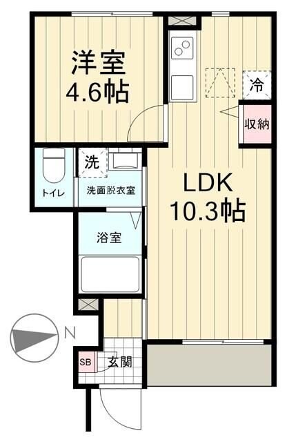 アヴァンスの物件間取画像