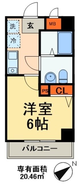 ルミエル本八幡の物件間取画像