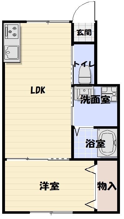 Like蘇我の物件間取画像