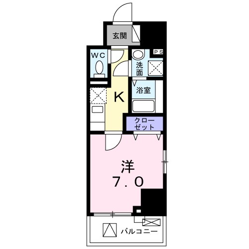 ジョリ シャルマンの物件間取画像