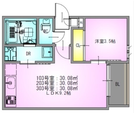 REGALEST RISEの物件間取画像