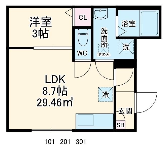 GRADUS西千葉の物件間取画像