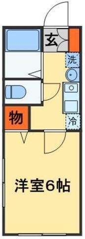 ハイムヒロの物件間取画像