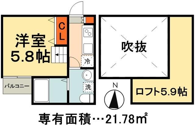 グレイスヴィラの物件間取画像