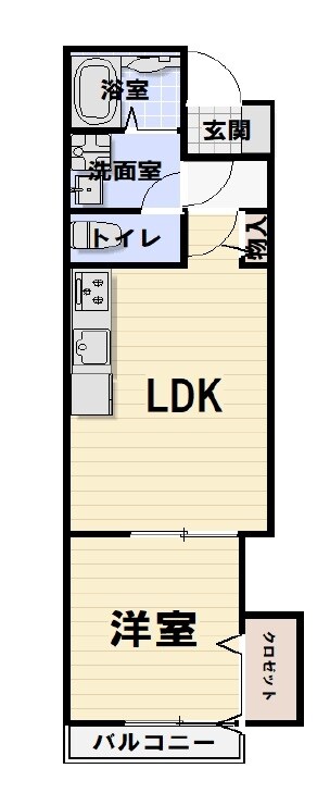 Like松ヶ丘の物件間取画像