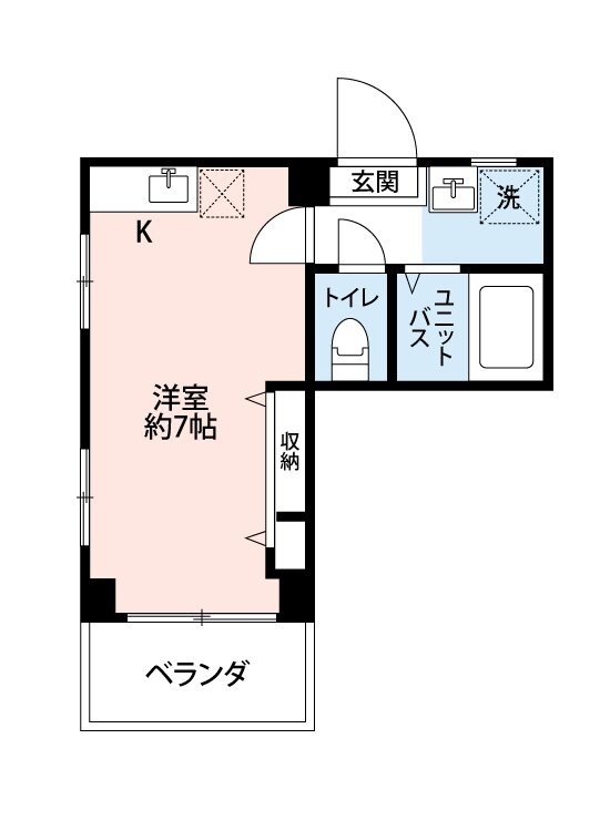 プレステージ千葉の物件間取画像