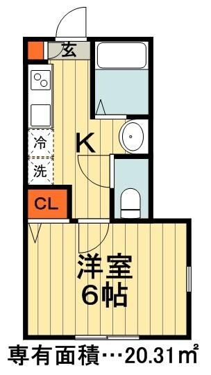 ドリームシャトー都賀の物件間取画像