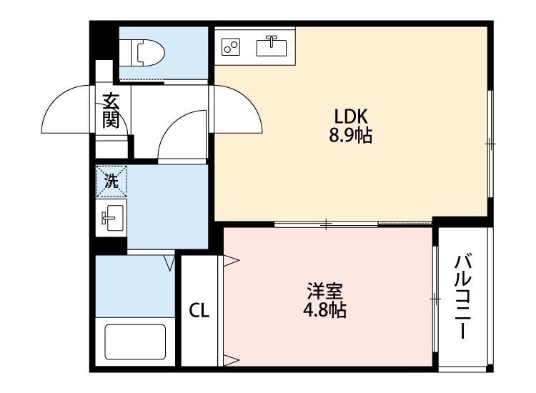 LUMINA SEASIDE(リュミナ・シーサイド)の物件間取画像