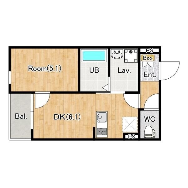 オードビー幕張本郷の物件間取画像