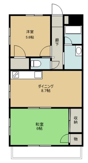 ストーンリバー富士見の物件間取画像