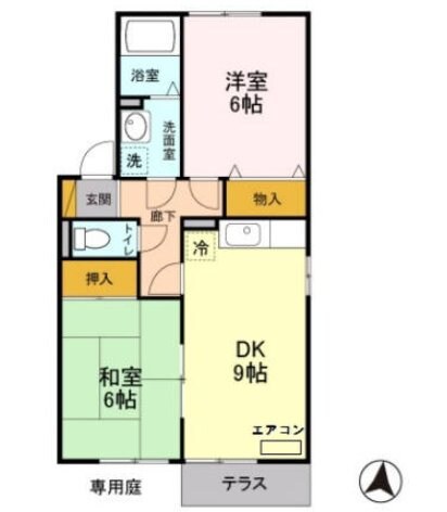 オリエンスの物件間取画像