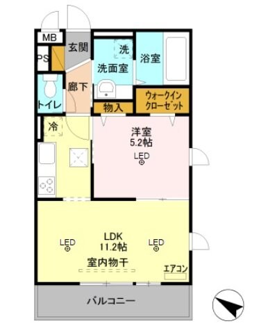 入間サザンヒルズの物件間取画像