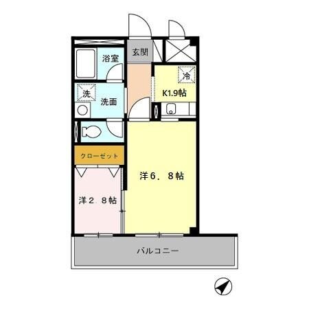 サンライトヒルズの物件間取画像