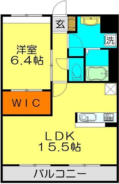 コムデソレイユの物件間取画像