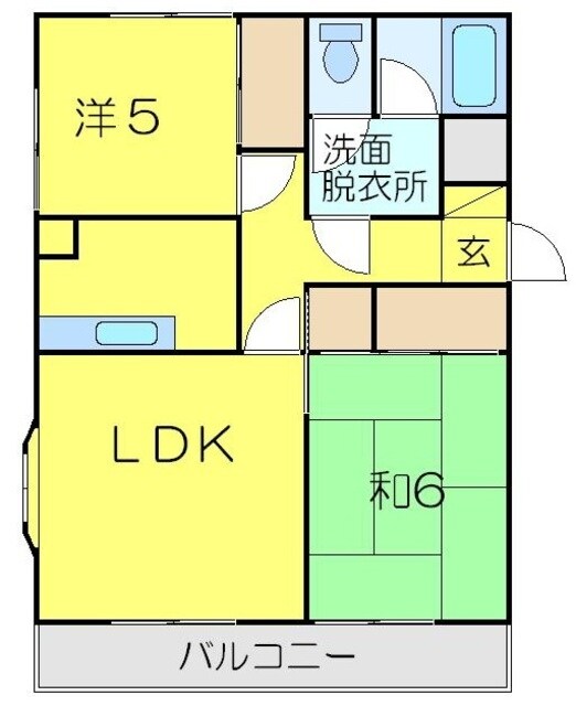 メゾン弥生の物件間取画像