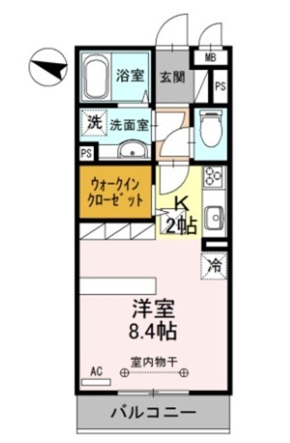 エミネンスIIの物件間取画像