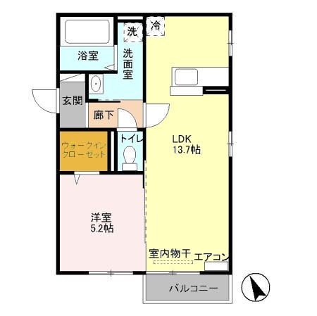 グレースブルックの物件間取画像