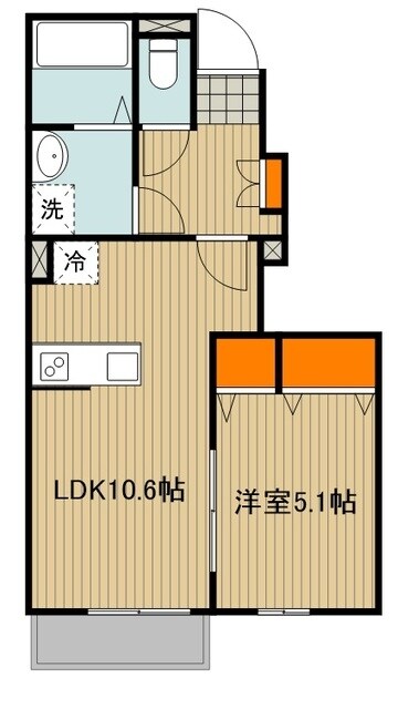 デュラカーサ コブシIIの物件間取画像