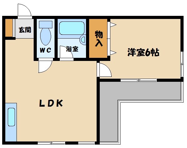 清瀬貴志ビルの物件間取画像