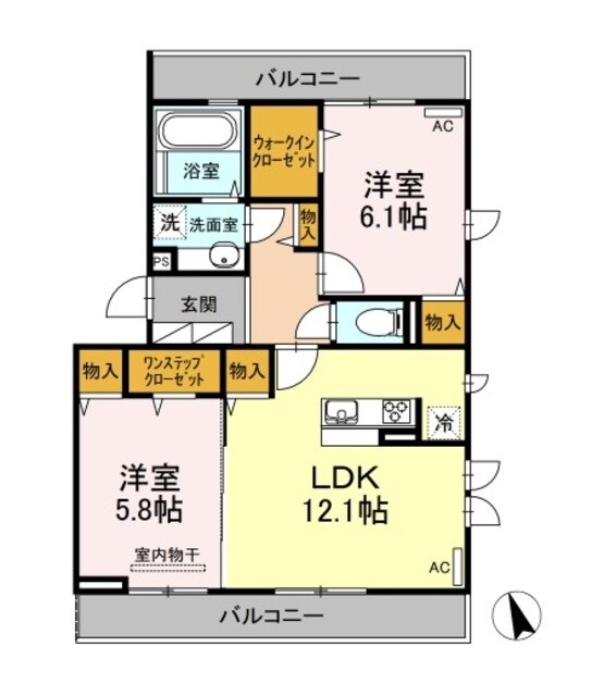 Dルーム大泉学園の物件間取画像