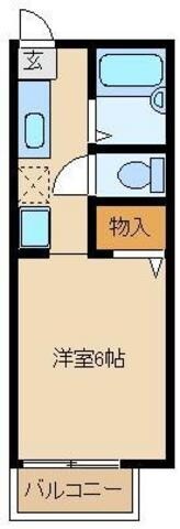 プラセール高野台の物件間取画像