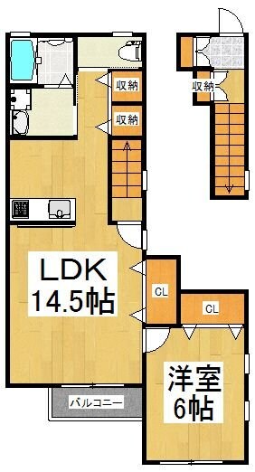 クレセリア東村山の物件間取画像